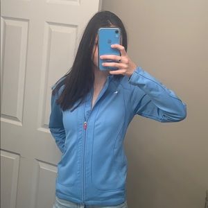 Nike light blue thick jacket!